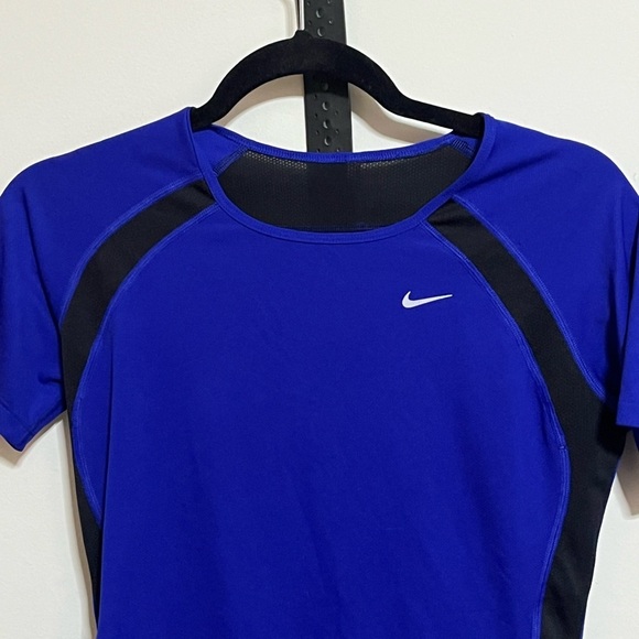 Nike Dri Fit Purple/Black Top Sz Small - Picture 3 of 9